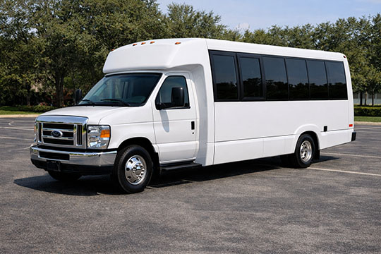 18-passenger minibus available for charter in State College, PA